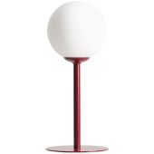 Aldex Pinne 1080B15 lampa stołowa 1x15 W czerwona