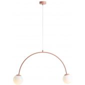 Aldex Una 1116H11 lampa wisząca 2x10 W pomarańczowa