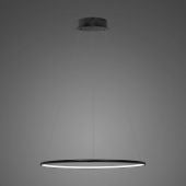 Altavola Design Ledowe Okręgi LA073P40in3kblack lampa wisząca 1x15 W czarna