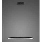 Altavola Design Ledowe Okręgi LA073P40in4k21Wblack lampa wisząca 1x21 W czarna