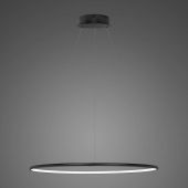 Altavola Design Ledowe Okręgi LA073P60in3kblackdimm lampa wisząca 1x23 W czarna