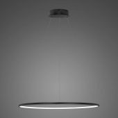 Altavola Design Ledowe Okręgi LA073P60in4kblack lampa wisząca 1x23 W czarna
