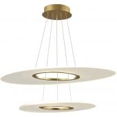 Altavola Design Eclipse LA116P2973kgold lampa wisząca 2x48 W przezroczysta