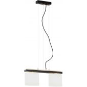 Argon Canoa 7164 lampa wisząca 2x14 W czarna