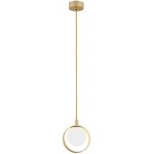 Argon Saturnia 8257 lampa wisząca 1x6 W złota