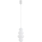Argon Orlando Plus 8785 lampa wisząca 1x6 W biała-opal