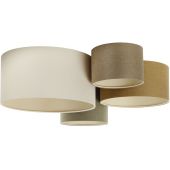 BPS Koncept Boho Ellegant 084074 lampa podsufitowa 4x60 W zielona