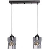 Candellux Felis 3200132 lampa wisząca 2x60 W przydymiony