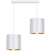 Candellux Atlanta 3200644 lampa wisząca 2x40 W złoty