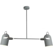 Candellux Gray 3266510 lampa podsufitowa 2x40 W szary