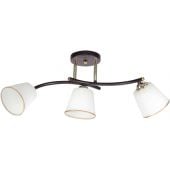 Candellux Greco 3322639 lampa podsufitowa 3x40 W biała