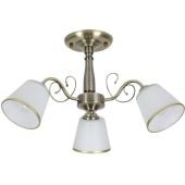 Candellux Losanna 3326590 lampa podsufitowa 3x40 W biała