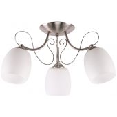 Candellux Amba 3378025 lampa podsufitowa 3x40 W biała