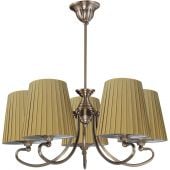 Candellux Mozart 3534083 lampa podsufitowa 5x60 W patyna