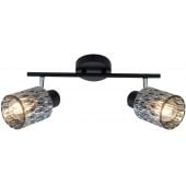 Candellux Bill 9227382 lampa podsufitowa 2x40 W czarna