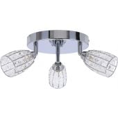 Candellux Shiba 9813408 lampa podsufitowa 3x15 W chrom