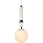 CosmoLight La Spezia P01336BK lampa wisząca 1x40 W biała