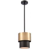 CosmoLight Coburg P01777BR lampa wisząca 1x40 W czarna