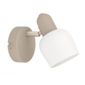 Eglo Corato 900714 kinkiet 1x18 W beżowy