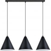 Emibig Rebel 12703 lampa wisząca 3x15 W biała