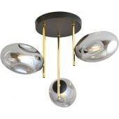 Emibig Argo 12743 lampa podsufitowa 3x10 W czarna