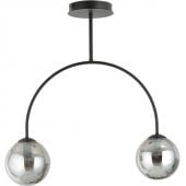 Emibig Archi 12872 lampa podsufitowa 2x10 W czarna