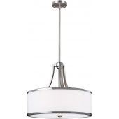 Elstead Lighting Prospect Park FEPROSPECTPARK4P lampa wisząca 4x60 W chrom-nikiel