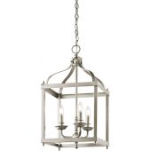 Elstead Lighting Larkin KLLARKINPMNI lampa wisząca 3x60 W nikiel