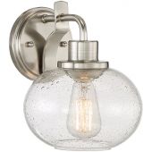 Elstead Lighting Trilogy QZTRILOGY1BN kinkiet 1x60 W nikiel