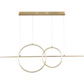 Goldlux Laura 331809 lampa wisząca 1x42 W złota