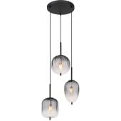 Globo Lighting Attila 152153 lampa wisząca 3x40 W czarna