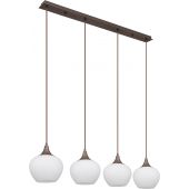 Globo Lighting Maxy 155484HC lampa wisząca 4x40 W biały