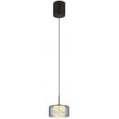 Globo Lighting Fogsy 15634 lampa wisząca 1x6 W czarna