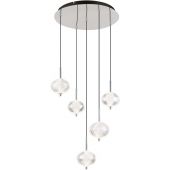 Globo Lighting Aida 160425HC lampa wisząca 5x33 W chrom