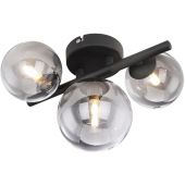 Globo Lighting Riha 561333W kinkiet 3x3.5 W czarny