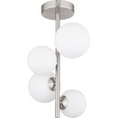 Globo Lighting Riha 561404D lampa podsufitowa 4x3.5 W biały