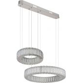 Globo Lighting Mucky 6716280 lampa wisząca 2x80 W chrom