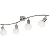 Globo Lighting Loxy 871604016X kinkiet 4x5 W biały-nikiel