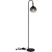 Globo Lighting Dalton 15885S lampa stojąca 1x10 W czarna-przydymiona