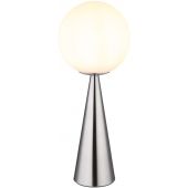 Globo Lighting Polina 21031N lampa stołowa 1x40 W biała-nikiel