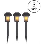 Globo Lighting Solar 335773 lampa gruntowa 1x0.1 W czarny