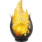 Globo Lighting Solar 36534 lampa stojąca 1x0.06 W czarny-złoty