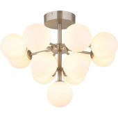 Globo Lighting Grappy 5614313ND lampa podsufitowa powyżej 6x5 W biała-nikiel