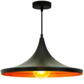 Goldlux Modern 305442 lampa wisząca 1x20 W czarna