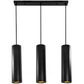 Goldlux Lati 307583 lampa wisząca 3x8 W czarna