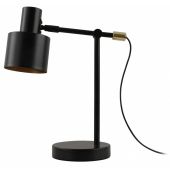 GTV Selvia II LBSELVII11DEC lampa biurkowa 1x25 W czarna