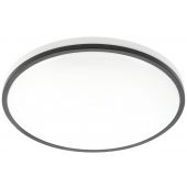 GTV Tula LDTUL24WNW00 plafon 1x24 W biały-czarny