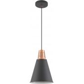 GTV Gianni OSGIANE2711DEC lampa wisząca 1x40 W czarna-złota