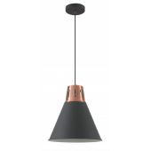 GTV Gianni OSGIANLE2711DEC lampa wisząca 1x40 W czarna-złota