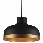 GTV Goldi OSGOLD211DEC lampa wisząca 1x40 W czarna-złota